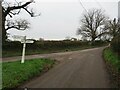 SZ1797 : Minor road junction near Bransgore by Malc McDonald