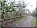 SU2300 : Former railway station at Holmsley, near Burley by Malc McDonald