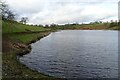 SE2254 : South side of John O Gaunts reservoir from the dam wall by DS Pugh