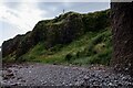 NO6844 : Coastal promontories near Castle Rock, Auchmithie, Angus by Adrian Diack