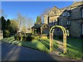 NY4153 : Gazebo and Arch, Lady Gillfords House by Adrian Taylor