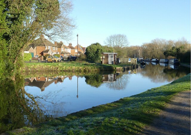 Winding hole and sanitary station, Trent and Mersey Canal, Willington