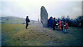 SO0030 : Battle Standing Stone and cairn by Sandy Gerrard