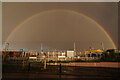 TQ3165 : Waddon Marsh Rainbow by Peter Trimming