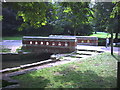 TQ2965 : Canon Bridge's Bridge, Beddington Park. by Noel Foster