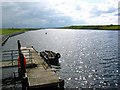 SJ4979 : Manchester Ship Canal, Frodsham Marsh by David Crocker