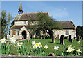 SP5929 : St Edmunds & St George Church. Hethe by Geoffrey Lloyd