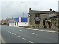 SE2337 : Carpet Shop and Funeral Directors, New Road Side, Horsforth by Rich Tea