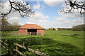 SK6489 : Farmland at Serlby by Richard Croft