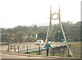 SJ6803 : Jackfield Bridge by Stephen Craven