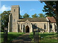 TM0562 : Old Newton Church. by Keith Evans