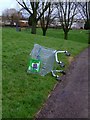 TQ6988 : Gloucester Park (2) - ASDA trolley by Julieanne Savage