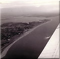 SZ7298 : Hayling Island from the air, 1976 by Stephen Williams