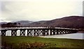 SH6918 : Toll bridge over the Mawddach at Penmaenpool by Tom Pennington