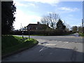 TM1287 : Junction of Pristow Green Lane and Long Row (B1134) by Ian Robertson