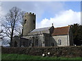 TM1591 : Aslacton Church by Ian Robertson