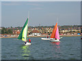 SJ2186 : Sunday leisure on Marine Lake by Pauline E