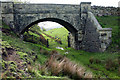 SD8092 : Railway Bridge, old Hawes branch line, by Moorland Cottage by Andrew Mawby