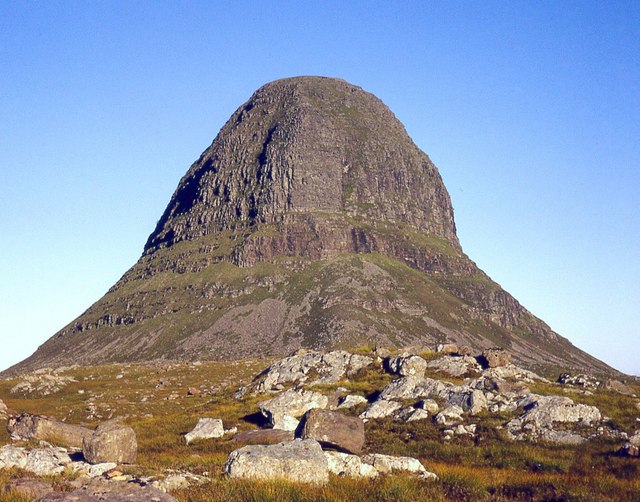 Suilven, Caisteal Liath, NW buttress