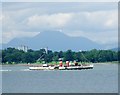 NS3873 : The Waverley passing Dumbarton by Thomas Nugent