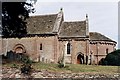 SO4430 : Kilpeck Church - side view by Linden Milner