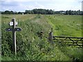 TF8343 : Footpath Junction Near Burnham Overy Mill by Nigel Stickells