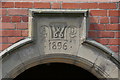 SJ3660 : Year Stone on Dodleston Village Hall entrance by Paul Roberts