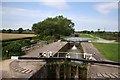 SP7449 : Stoke Bruerne locks by Richard Croft