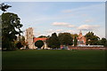 TQ2965 : St. Mary's Church and Carew Manor from Croydon Road by Dr Neil Clifton