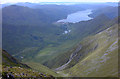 NG9716 : Gully dropping to Glen Shiel by Nigel Brown