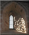 SO6631 : Sunlit pattern through a church window by Pauline E