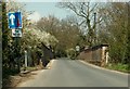 TL9726 : Baker's Bridge, the railway bridge on Baker's Lane by Robert Edwards