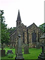 SD8634 : The Parish Church of St James, Briercliffe,  Burnley by Alexander P Kapp