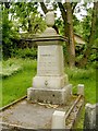 NS4763 : Robert Tannahill's grave by Lairich Rig