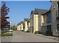 TL4652 : Mill Court units over looking Shelford Station by Mr Ignavy