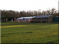 TL2863 : Papworth Everard Cricket Pavilion by Geographer