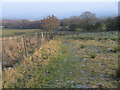 SK0193 : Footpath at Higher Gamesley by Chris Wimbush