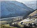 SD9099 : Swaledale from the top of West Wood by Peter Johnson