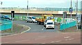 J3474 : The Station Street/Bridge End flyover, Belfast (3) by Albert Bridge