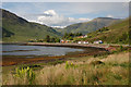 NG9420 : Loch Duich shoreline at Allt a' Chruinn by Nigel Brown