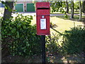 TM3066 : Framlingham Road Postbox by Geographer