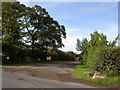 SK6485 : Entrance to Jubilee Farm from the A634 near Torworth by Steve  Fareham