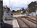 TM3863 : Albion Street Level Crossing, Saxmundham by Geographer