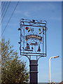 TQ9562 : Teynham Village Sign by Oast House Archive