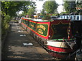 TQ2581 : Narrowboat on the Grand Union Canal, Paddington Branch by Oast House Archive