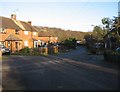 SU6153 : Long shadows on Dunsford Crescent by Mr Ignavy