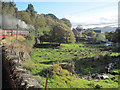 SH6039 : Rough field approaching Penrhyn by John Firth