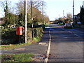 TM2972 : B1117 High Street & Village Pond Postbox by Geographer