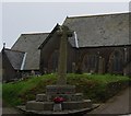 SX8648 : War Memorial, Stoke Fleming by N Chadwick