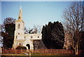 TL1381 : St. Andrew's, Steeple Gidding, Cambs. by nick macneill